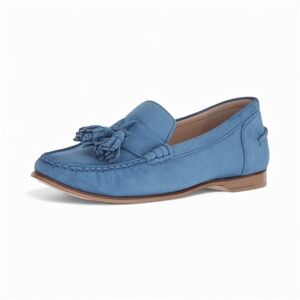 Cole Haan Womens Emmons Tassel Loafer II Riverside Suede 6.5 B (M)